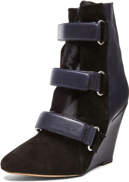 isabel marant suede bootie