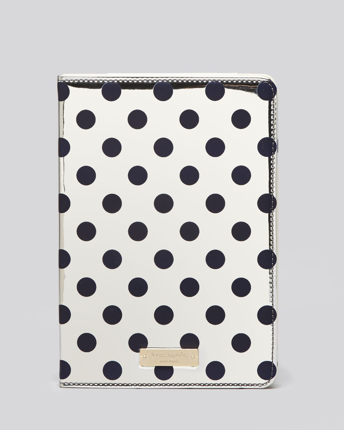 Kate Spade Ipad Mini Case Carlisle Street in Blue (Silver/French Navy