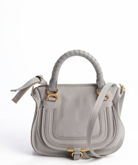 chloe marcie bag grey