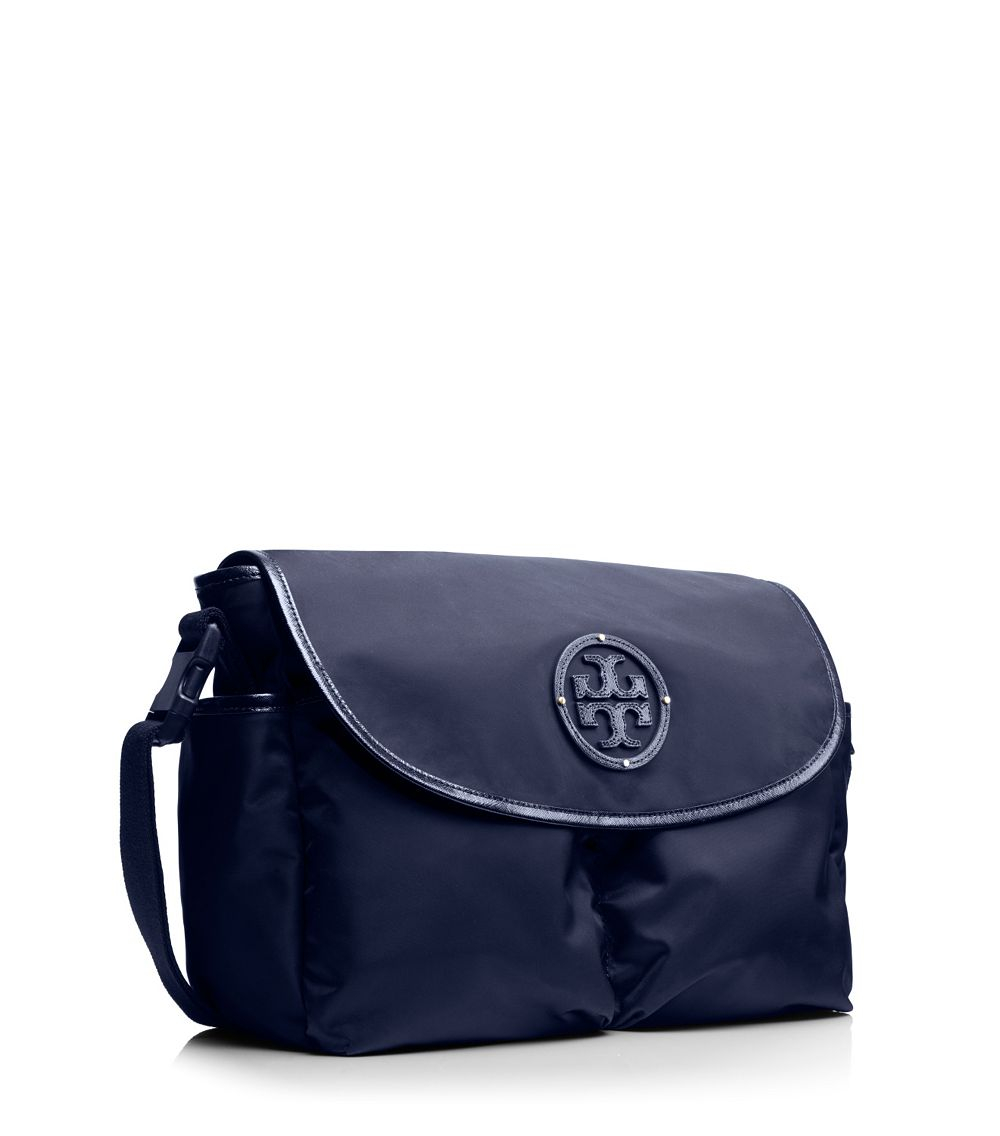 Tory Burch Billy Messenger Baby Bag in Blue (VIOLET BLUE) | Lyst