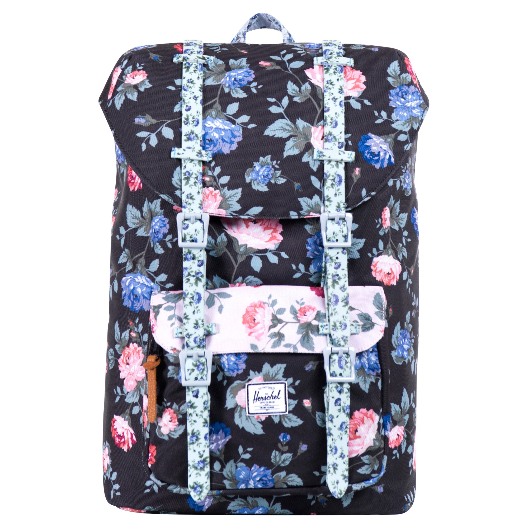 Herschel Supply Co. Little America Fine China Floral Backpack in Blue