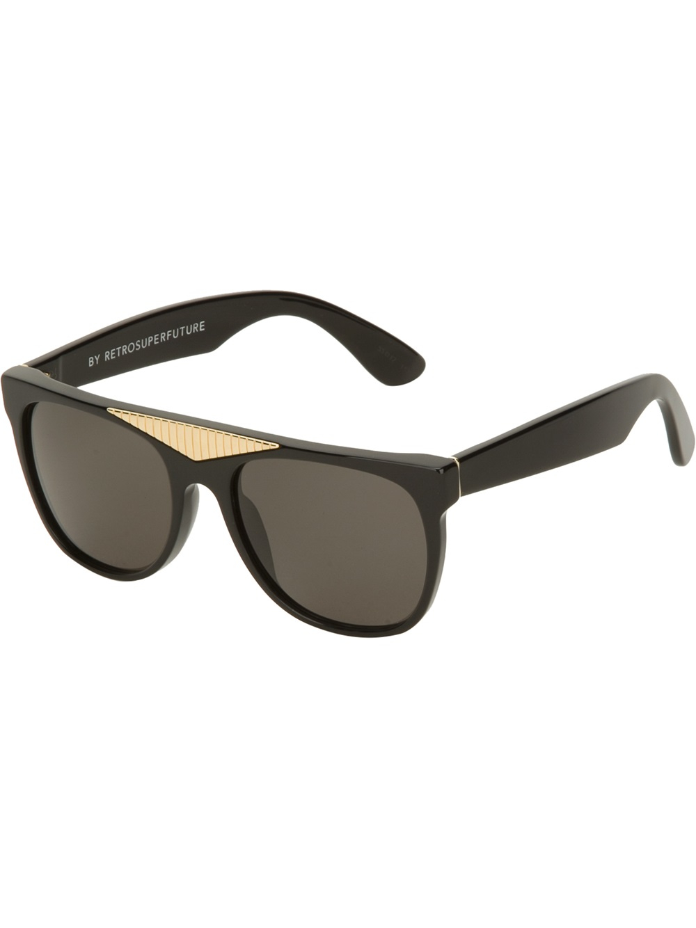 Retrosuperfuture Flat Top Gino Sunglasses In Black For Men Lyst 