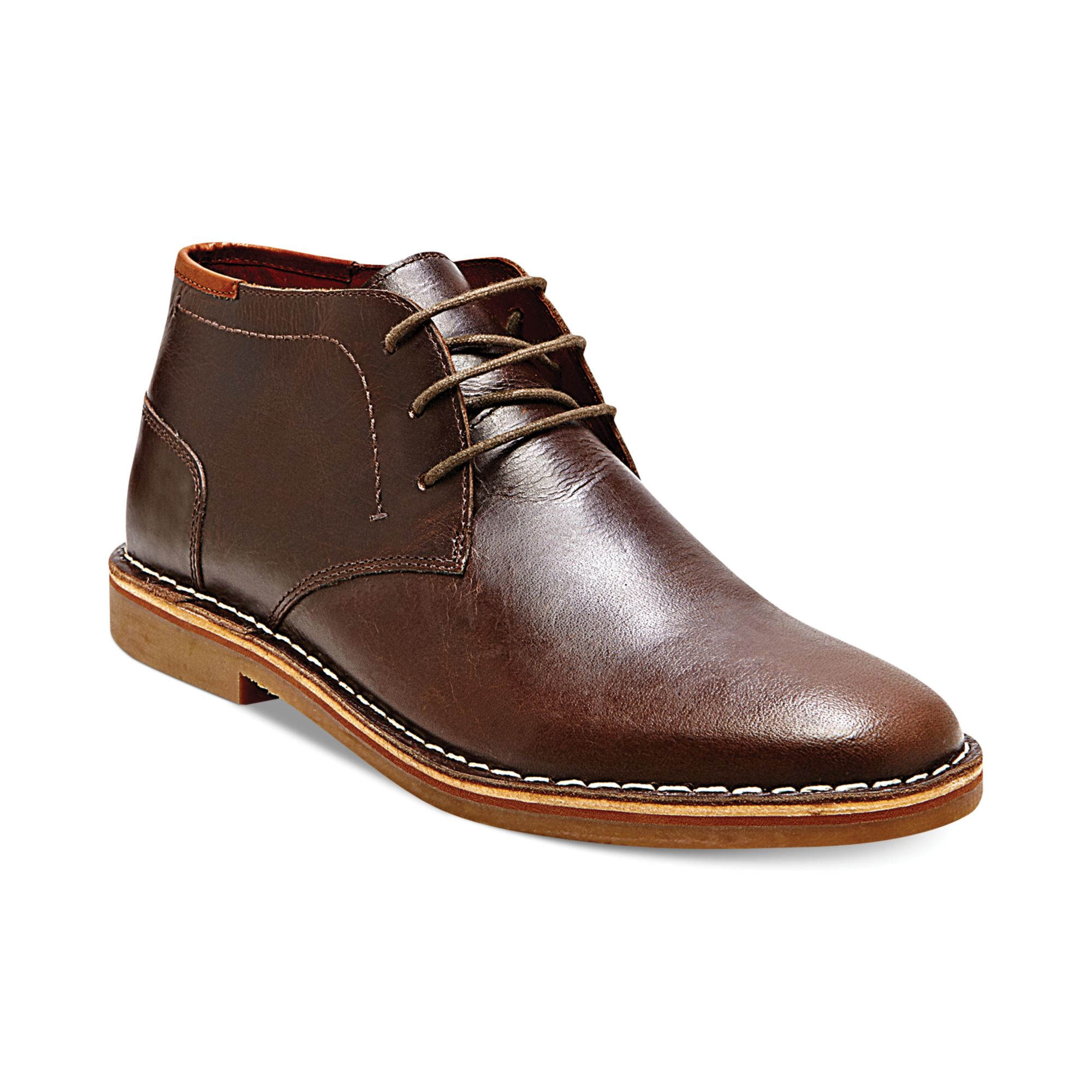 Steve Madden Harken Chukka Boots in Brown for Men (Dark Brown) | Lyst