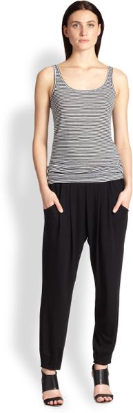 eileen fisher striped pants