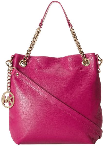 michael kors pink chain bag