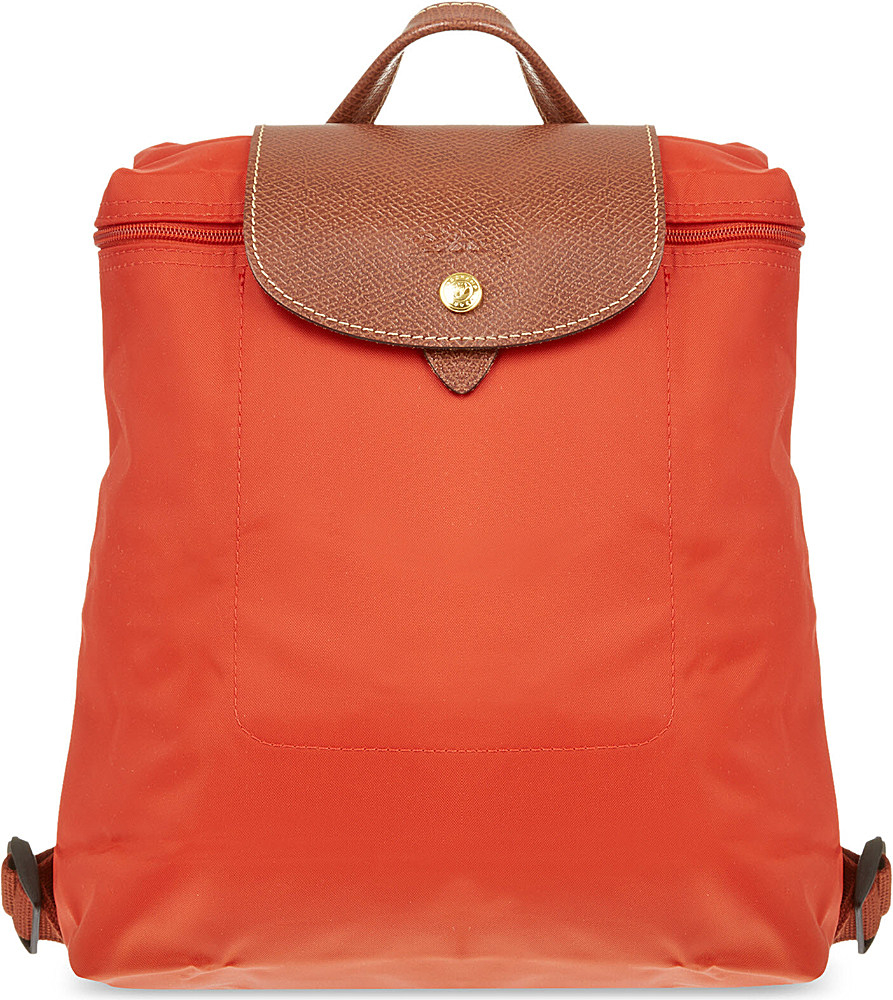 longchamp le pliage small orange