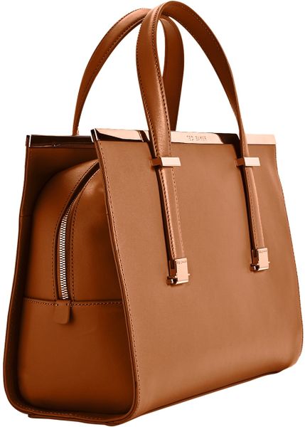 ted baker tan tote bag