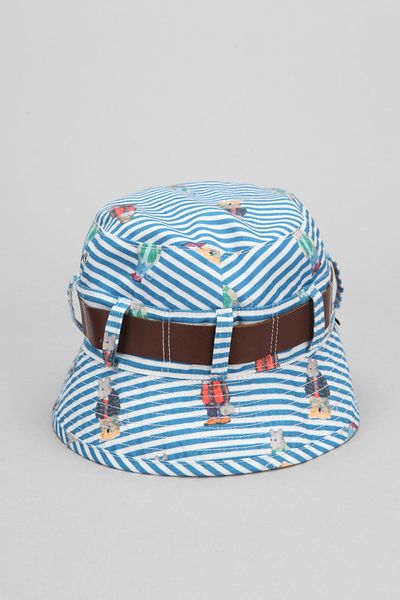 Urban Outfitters Stussy Rat Bucket Hat in Blue for Men | Lyst