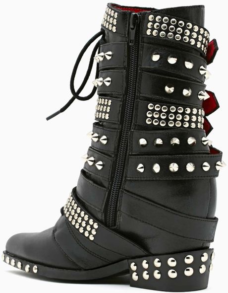 jeffrey campbell draco stud boots