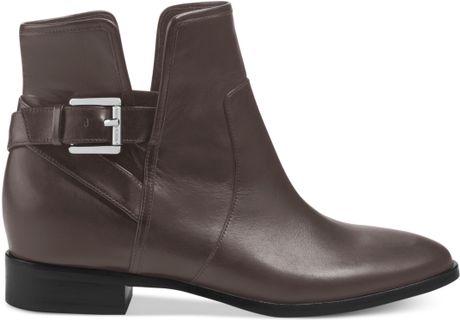 michael michael kors salem leather ankle boot