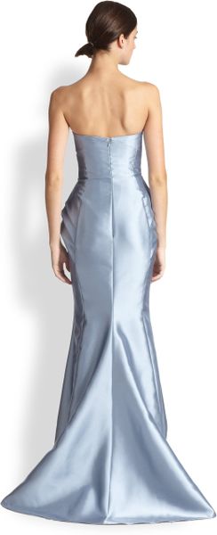 badgley mischka mikado gown