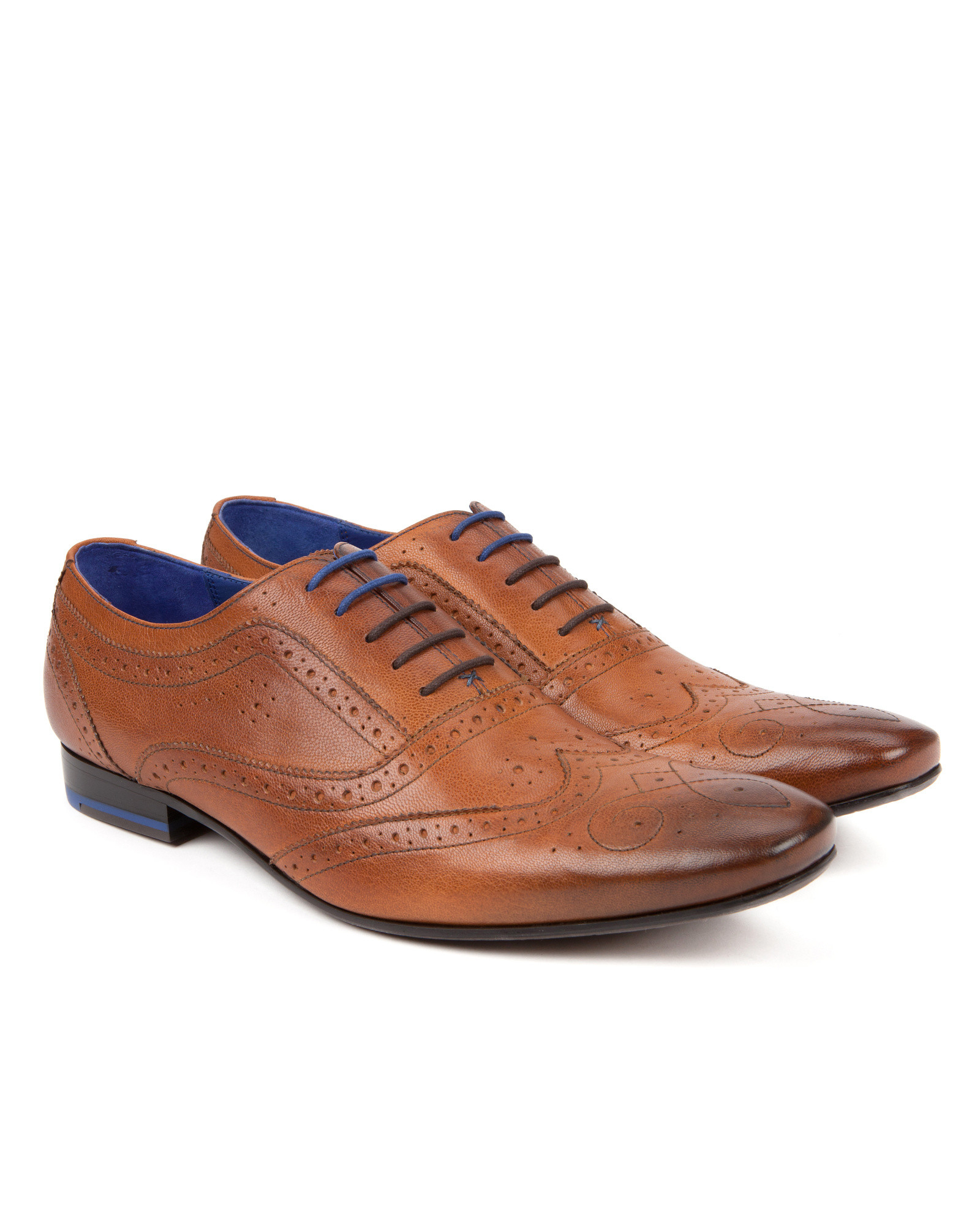 ted baker brown brogues