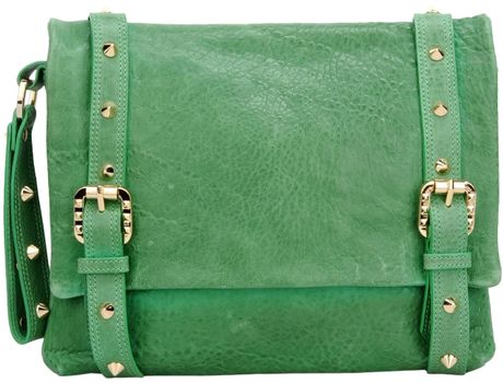 balmain green bag