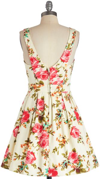 Modcloth Book Making Brunch Dress in Pink (A-line) | Lyst