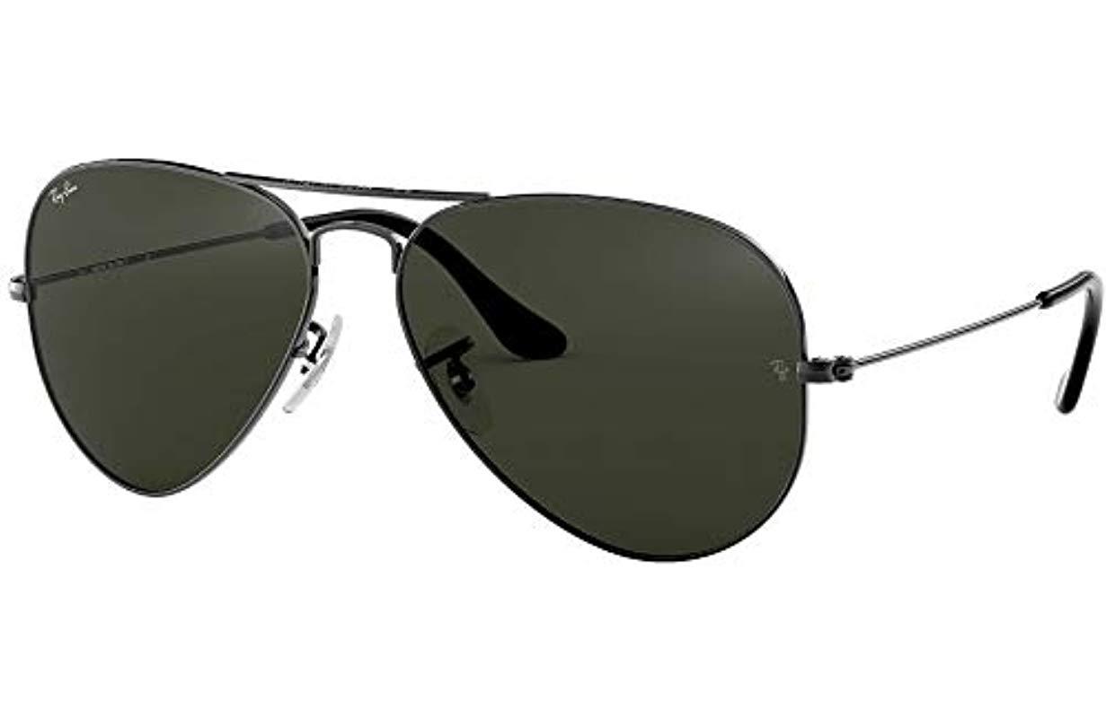 Lyst Ray Ban Aviator Large Metal Non Mirrored Non Polarized