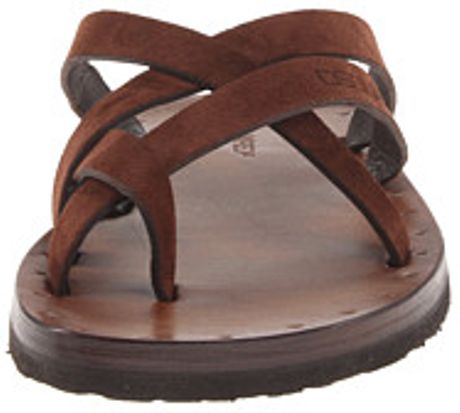Dsquared2 Jesus On The Beach Toe Ring Sandal in Brown for Men (marrone ...