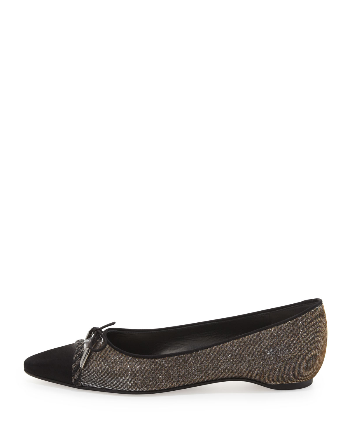 stuart weitzman sparkly flats