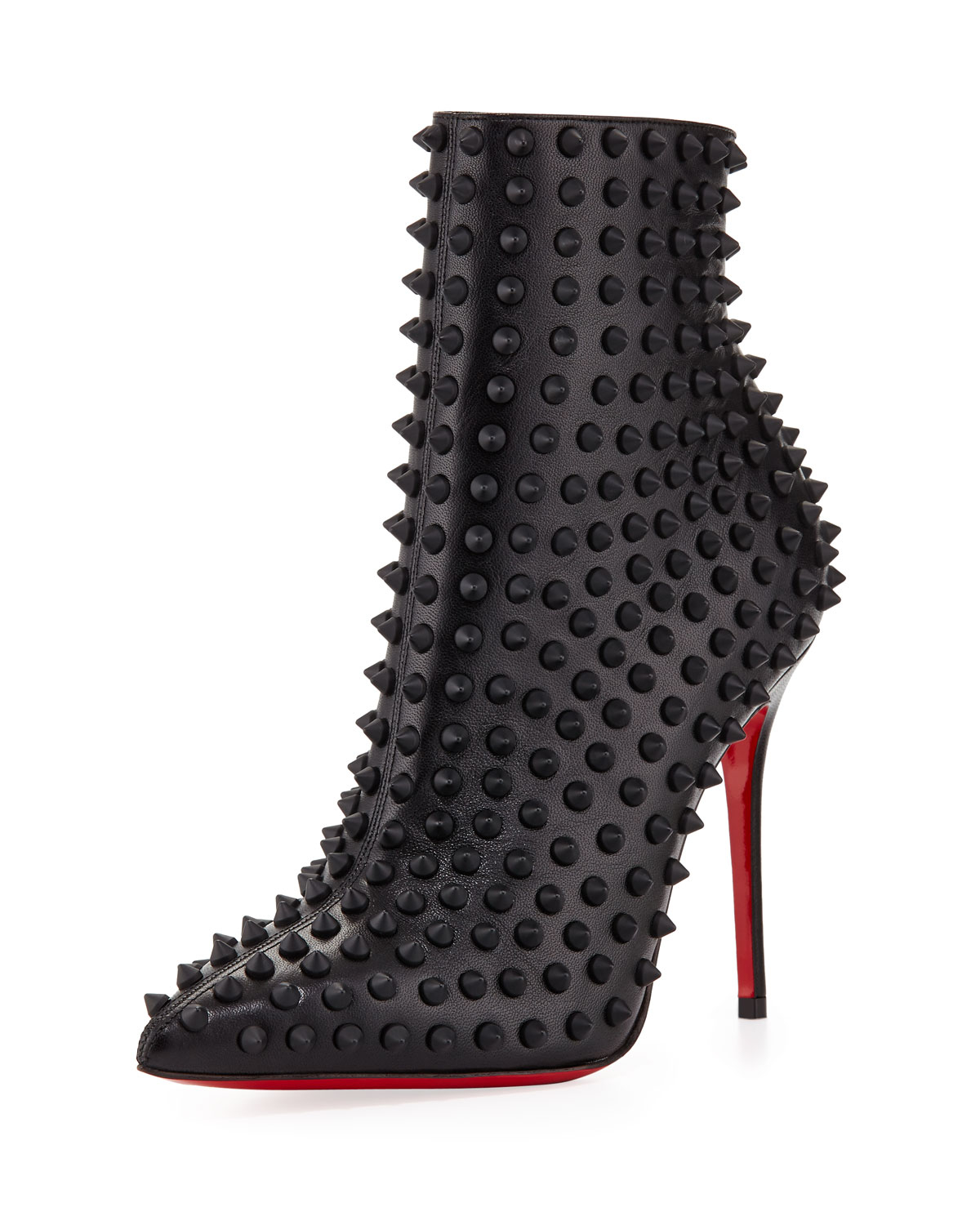 louboutin spiked booties