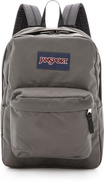 Jansport Superbreak Backpack in Gray for Men (Forge Grey) | Lyst
