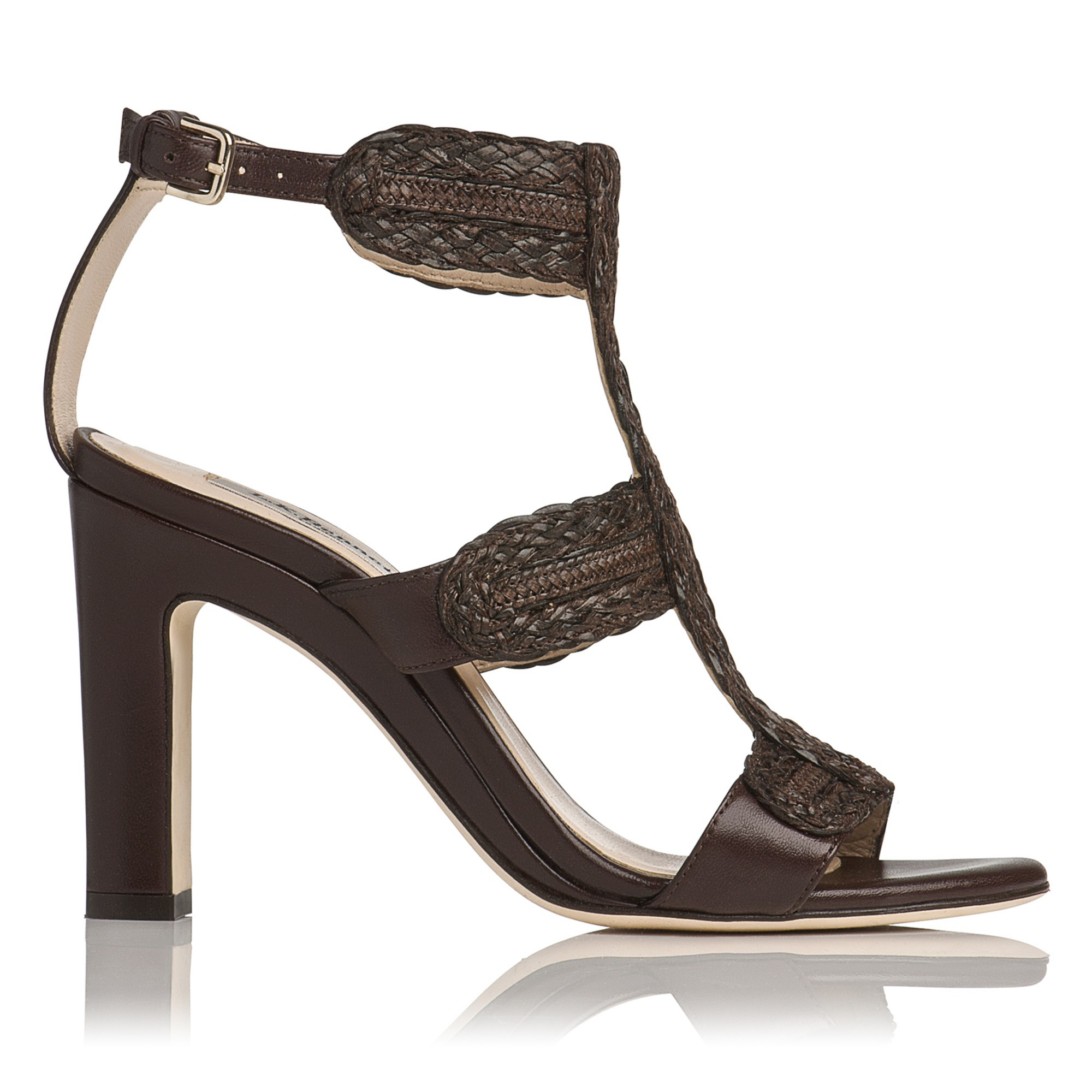 block heel high sandals