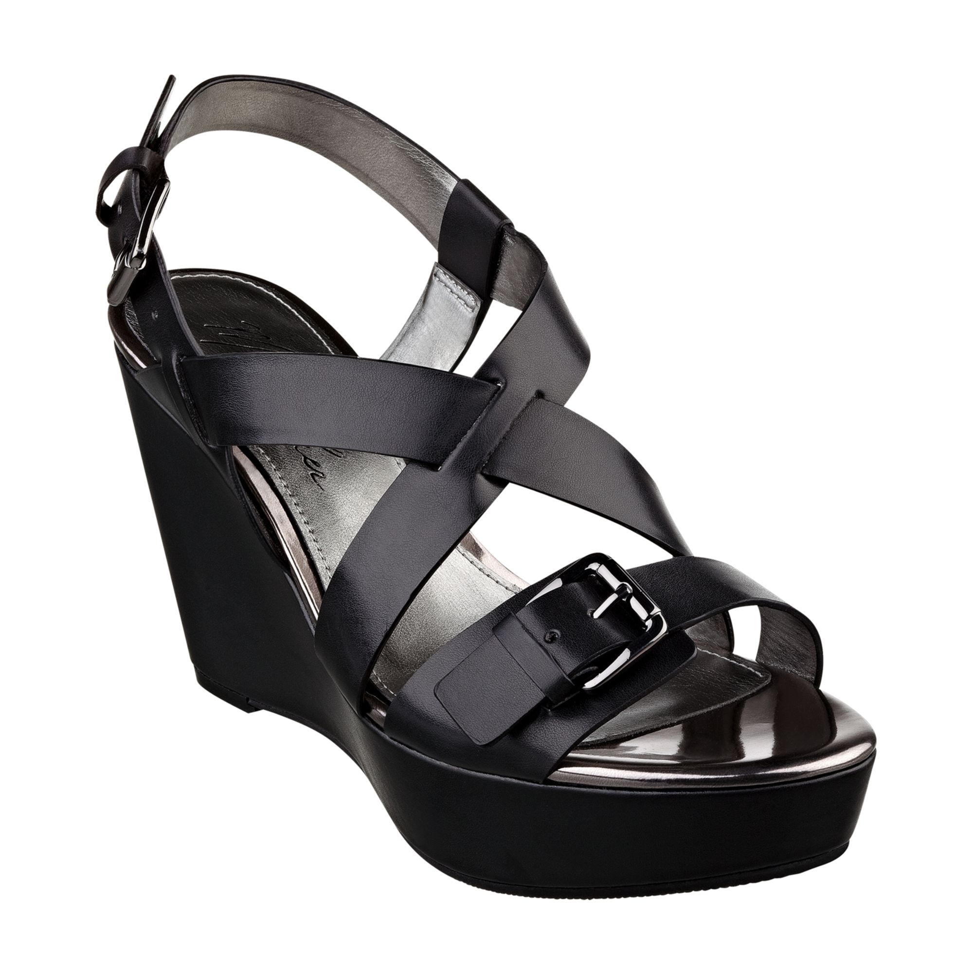 marc fisher black wedges