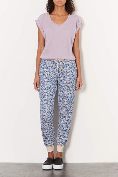 topshop blue joggers