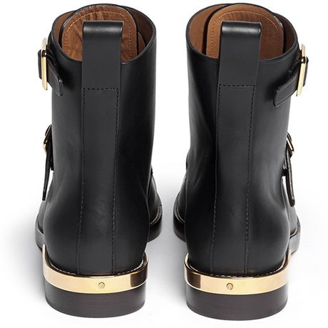 chloe buckle boots