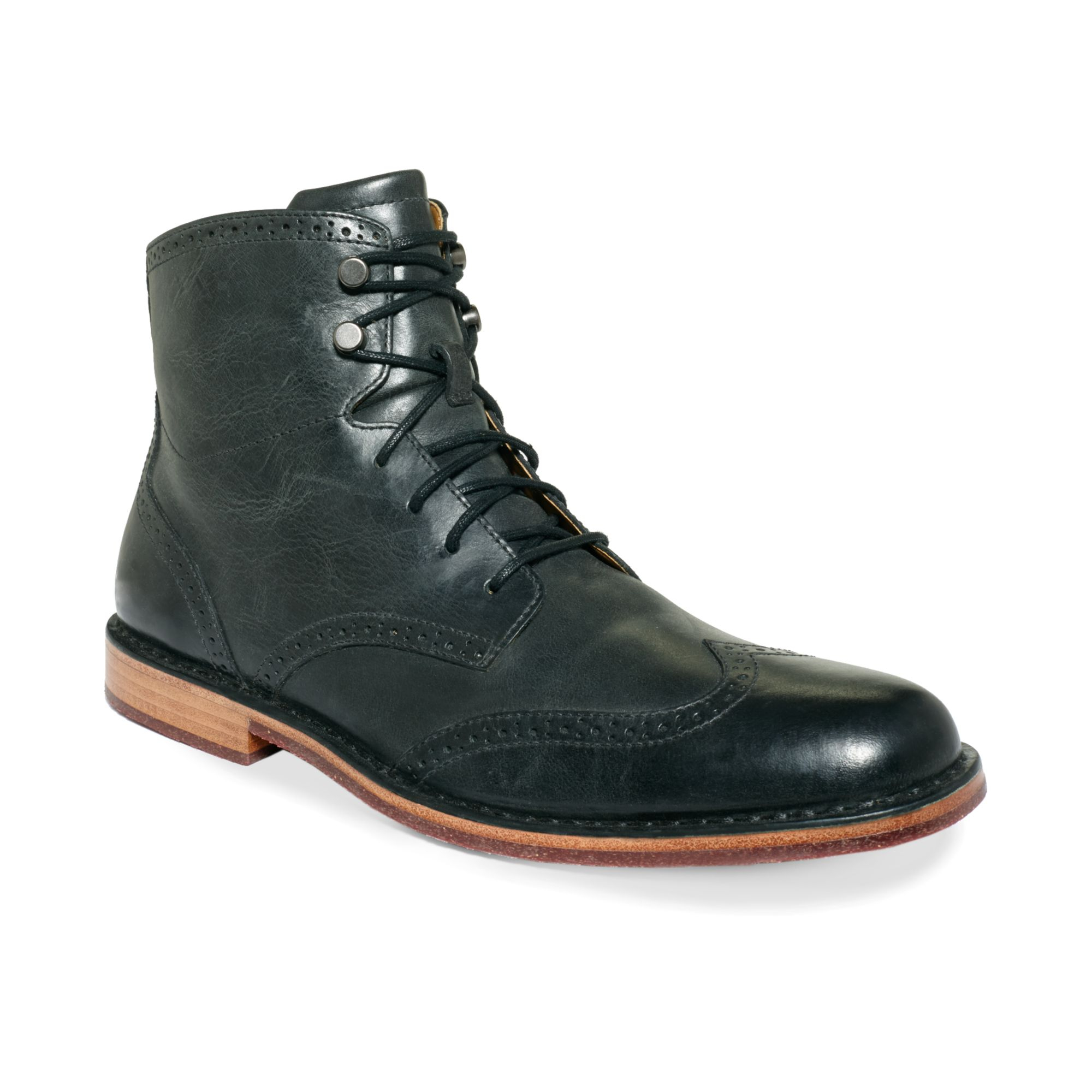 sebago boots sebago hamilton ii wing tip boots in green for black sebago boots sebago hamilton ii wing tip boots in green for black