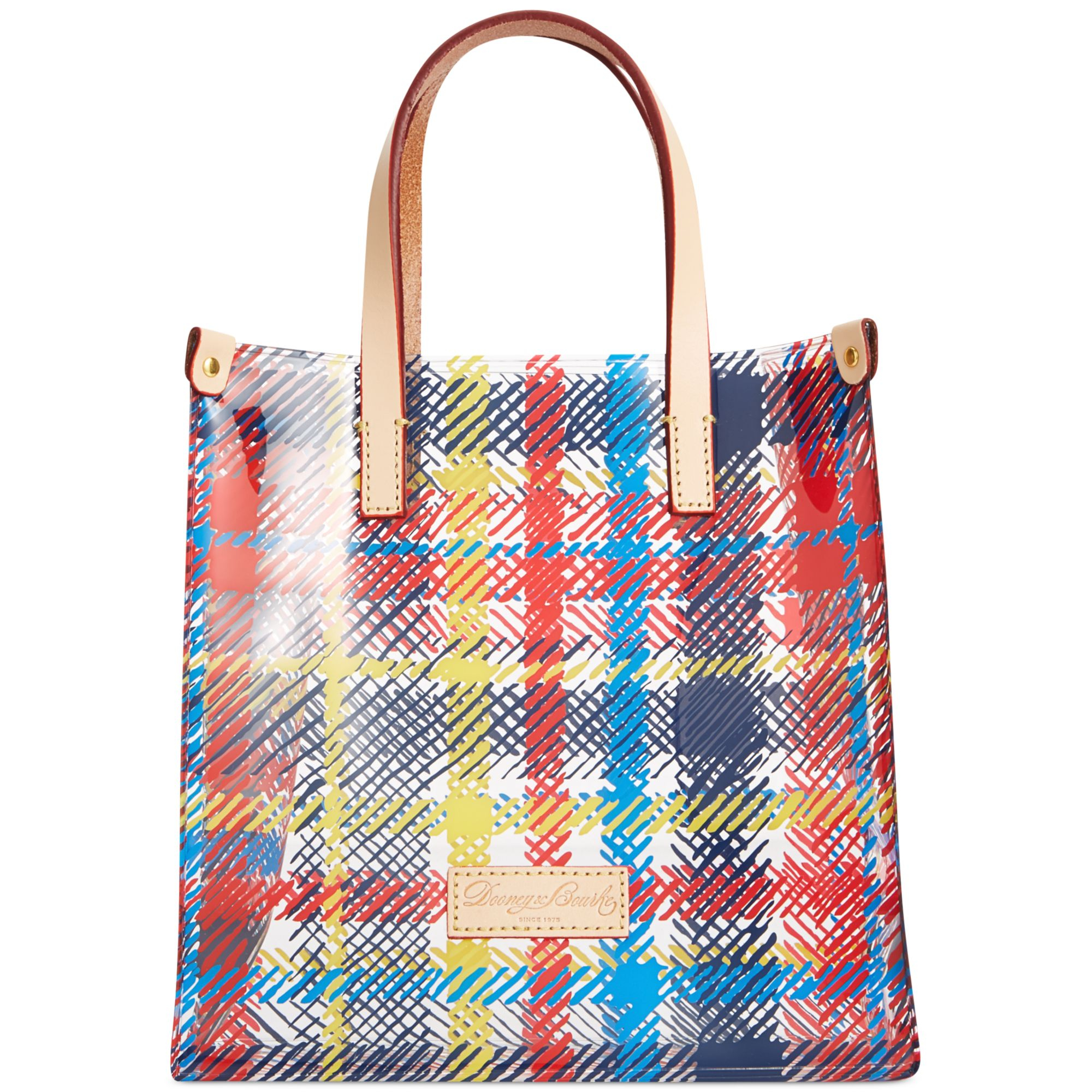 dooney and bourke clear shopper tote