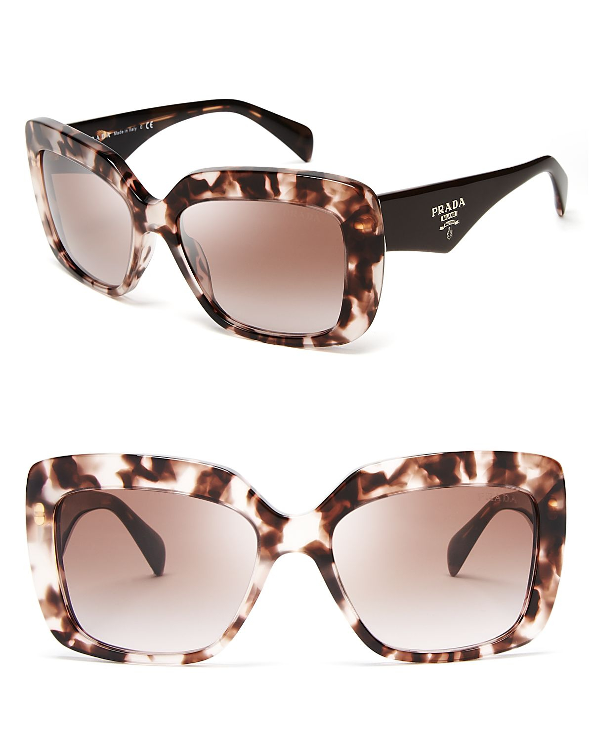 prada oversized eyeglasses