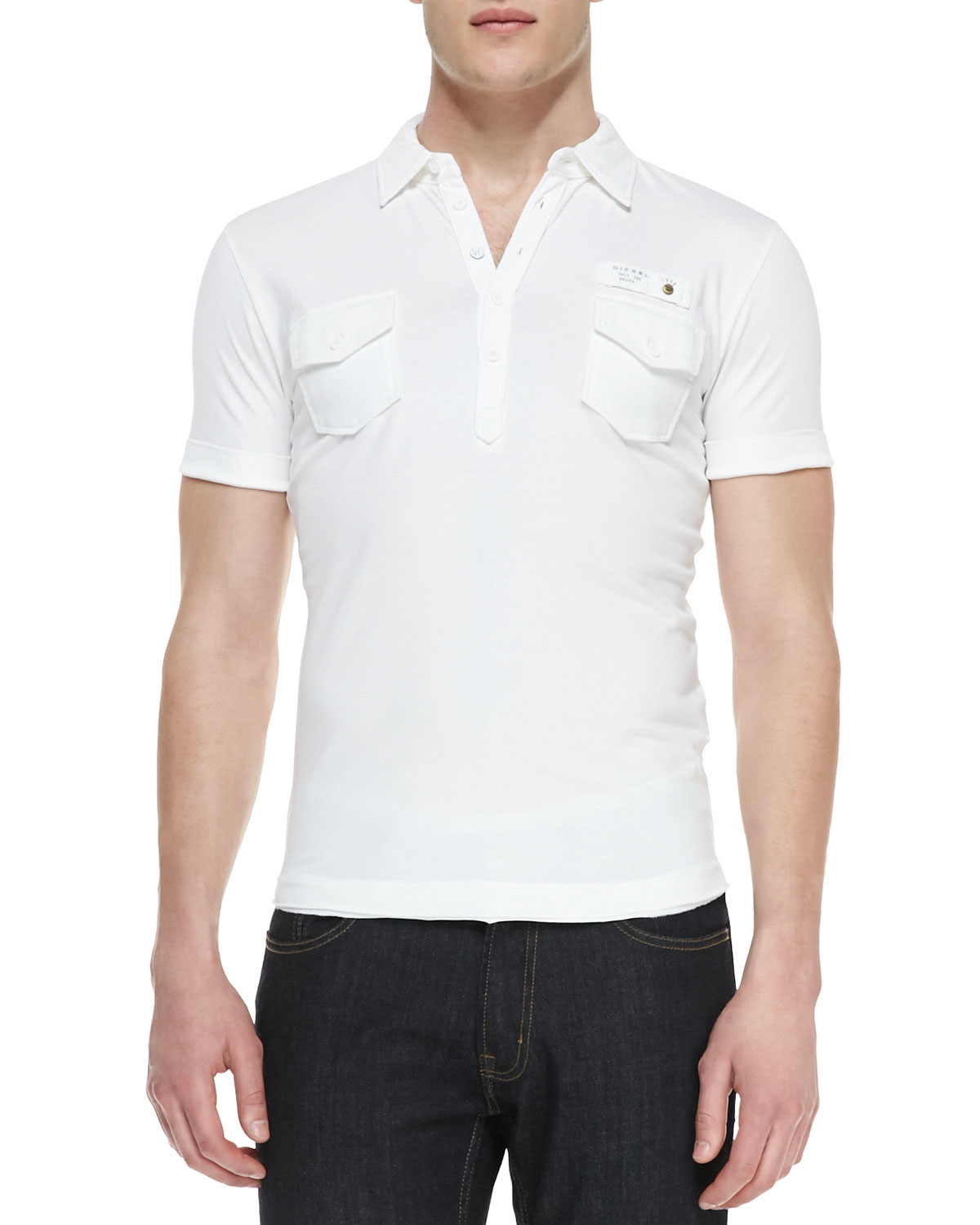 diesel polo t shirt