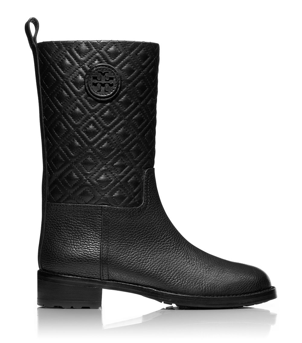 tory burch marion quilted boots