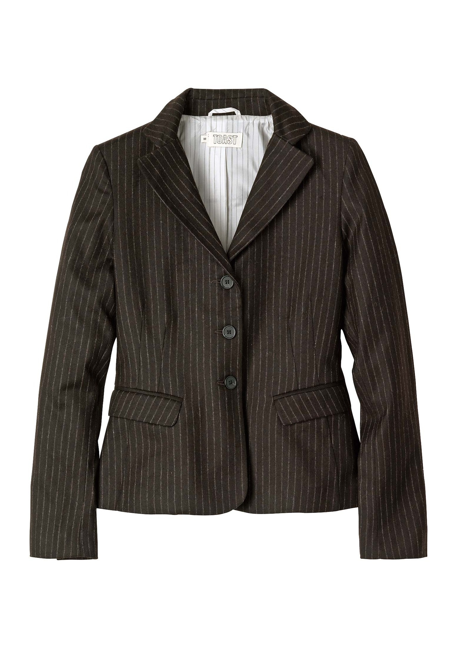 Toast Pinstripe Jacket in Brown for Men (Bitter chocolate) Lyst