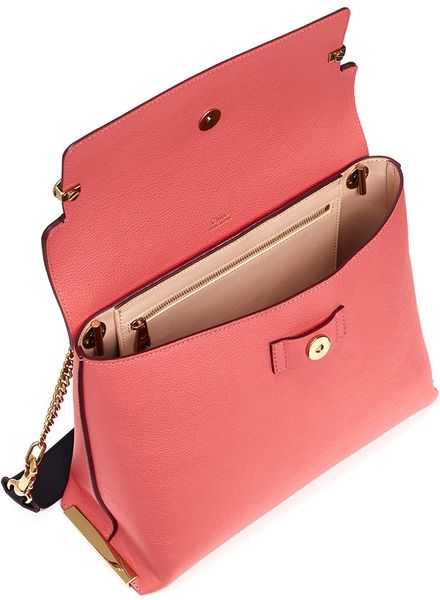 red chloe handbag