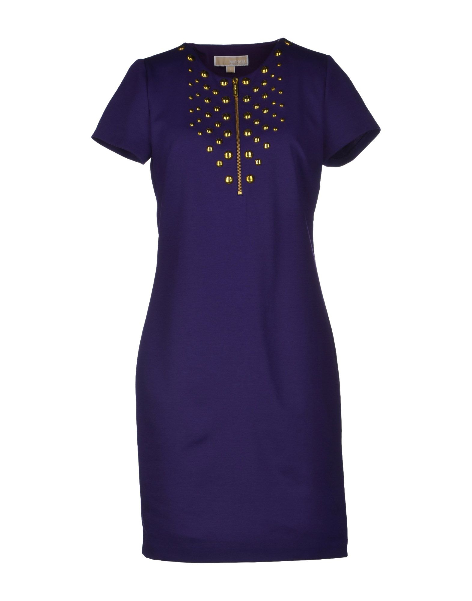 Michael By Michael Kors Short Dress in Purple