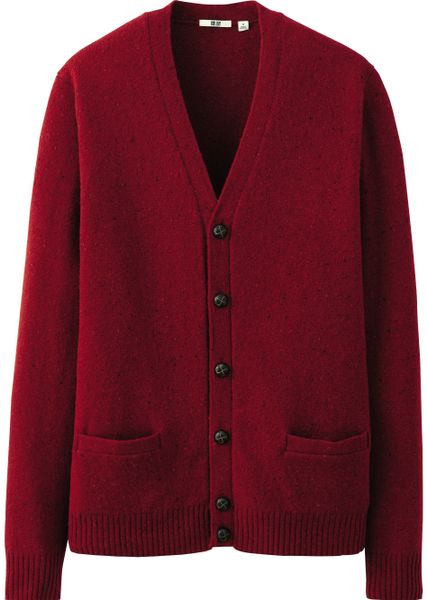 uniqlo lambswool cardigan