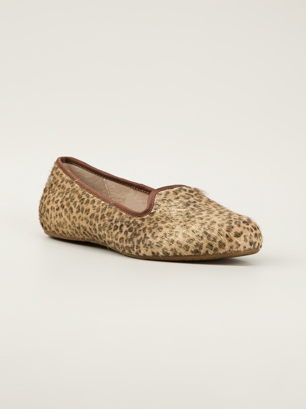 Ugg Leopard Print Slippers in Animal (brown) | Lyst