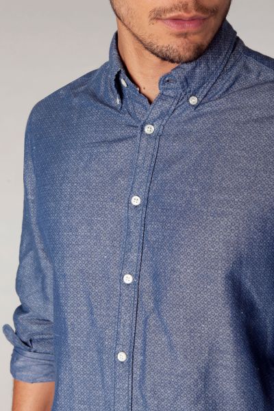 tommy hilfiger chambray shirt