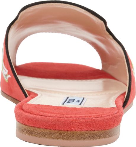prada flat slides