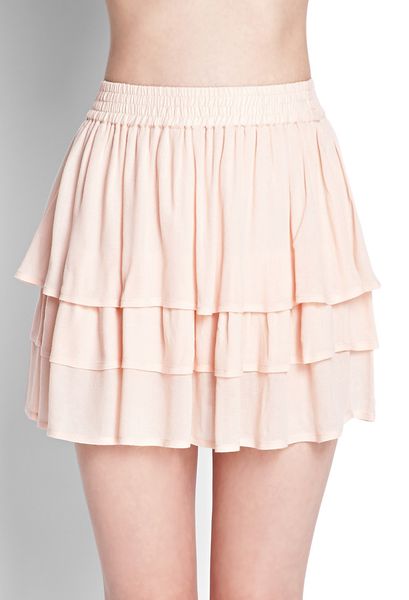 forever 21 tiered skirt