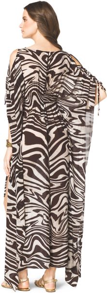 michael kors zebra coat