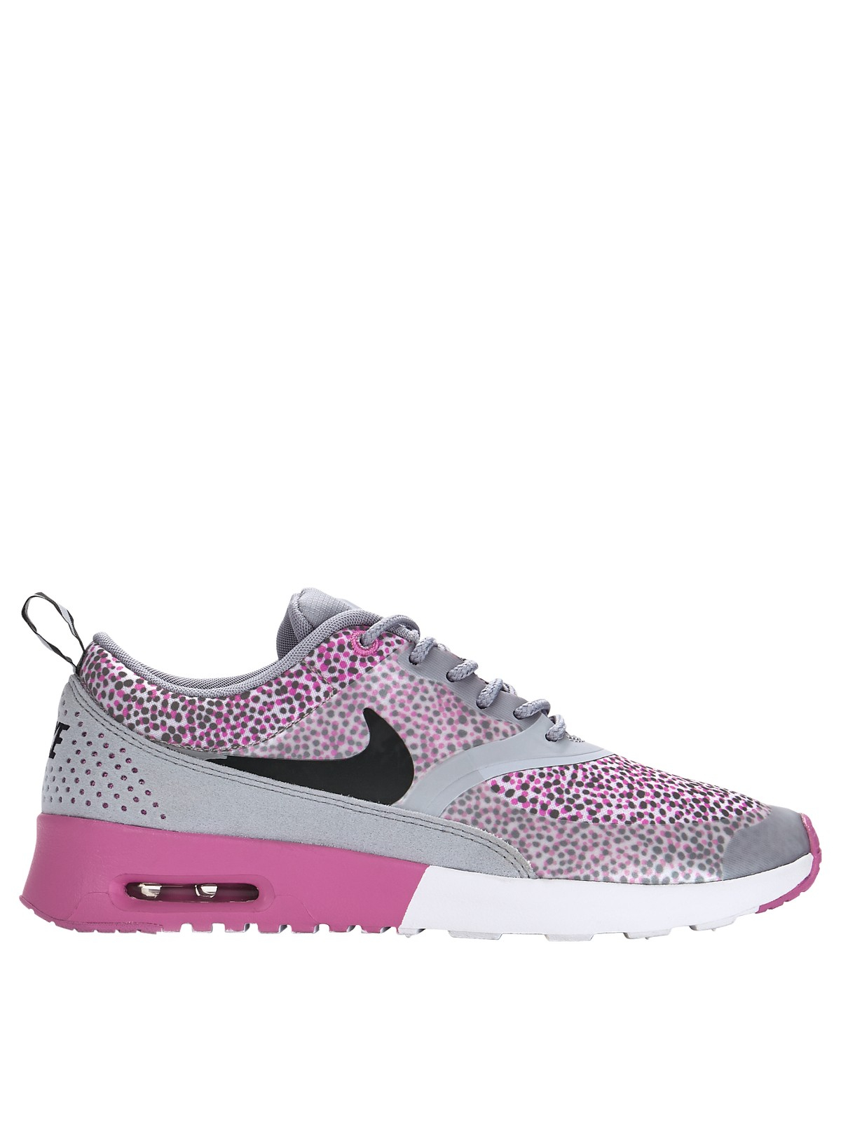Nike Air Max Thea Print Trainers in Gray (grey/pink) | Lyst