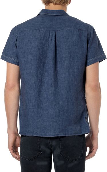 billy reid short sleeve shirt