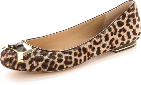 mk leopard flats
