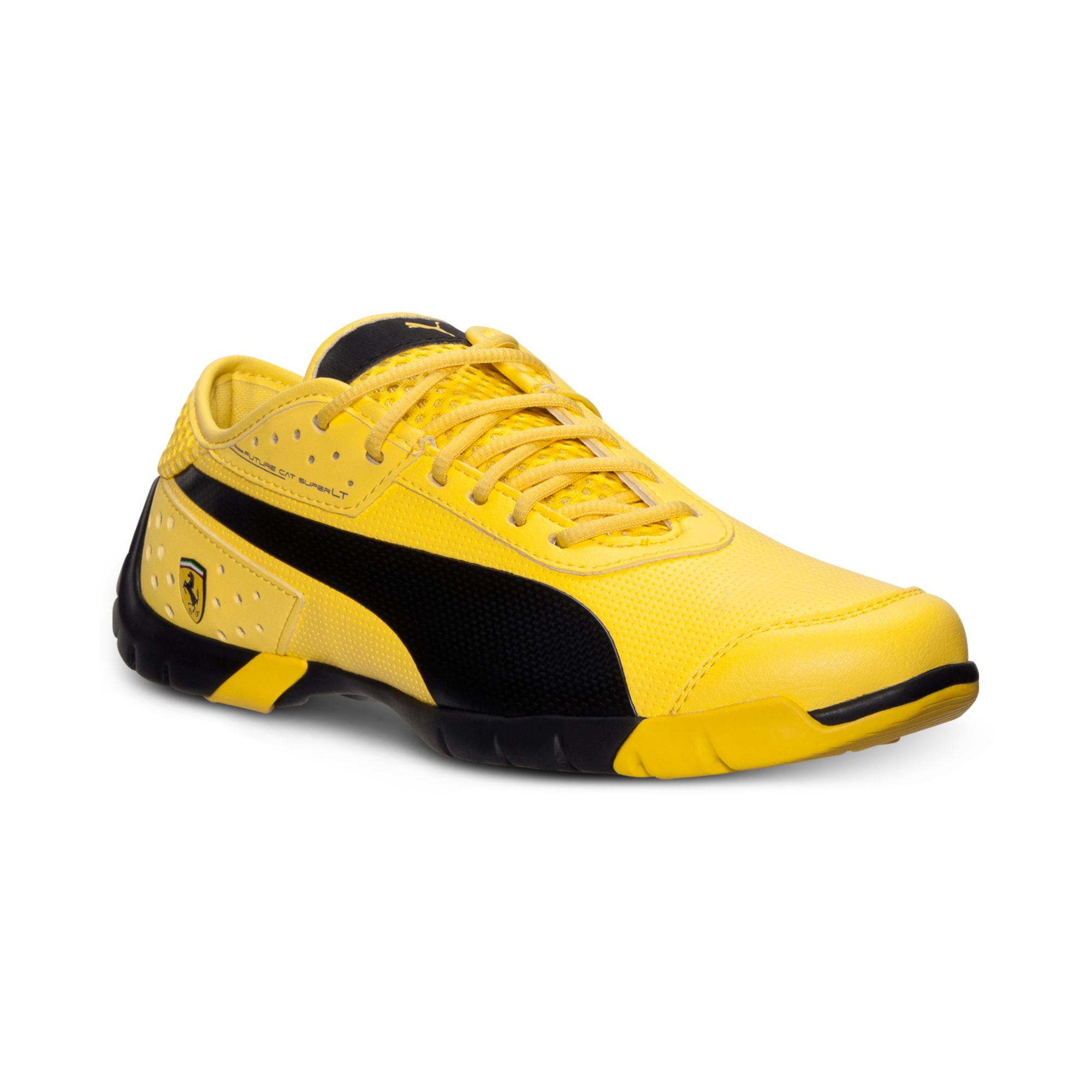 Puma Men'S Future Cat Sl Sf Casual Sneakers From Finish Line in Yellow