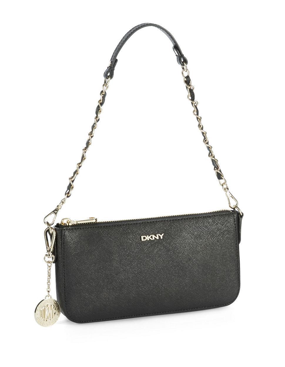 Dkny Zip Top Crossbody Bag in Black Lyst