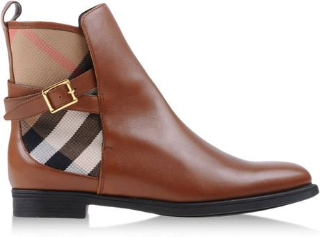 burberry womens ankle boots