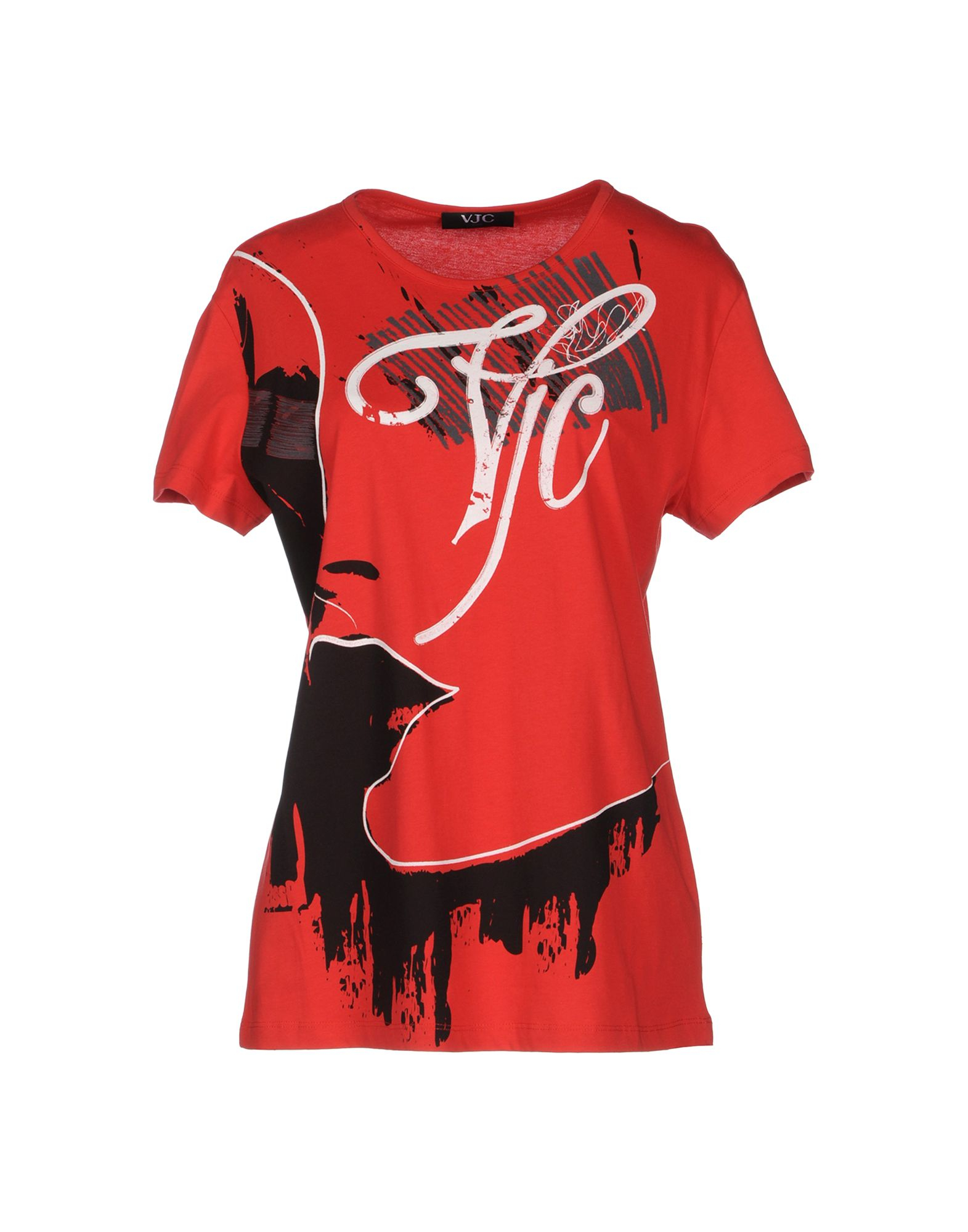 Versace Jeans Couture Short Sleeve T-shirt in Red | Lyst