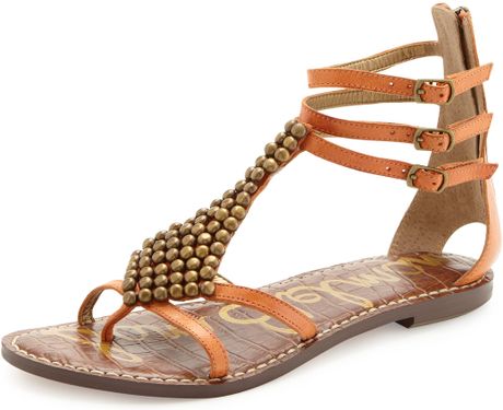 sam edelman brown gladiator sandals