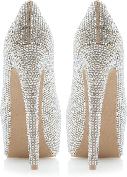 steve madden silver platforms